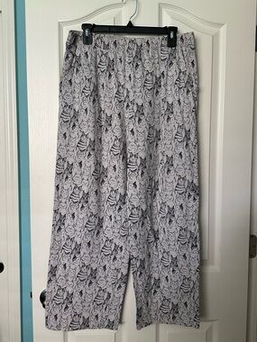 Sleep Sense Cat Print Pajama Pants